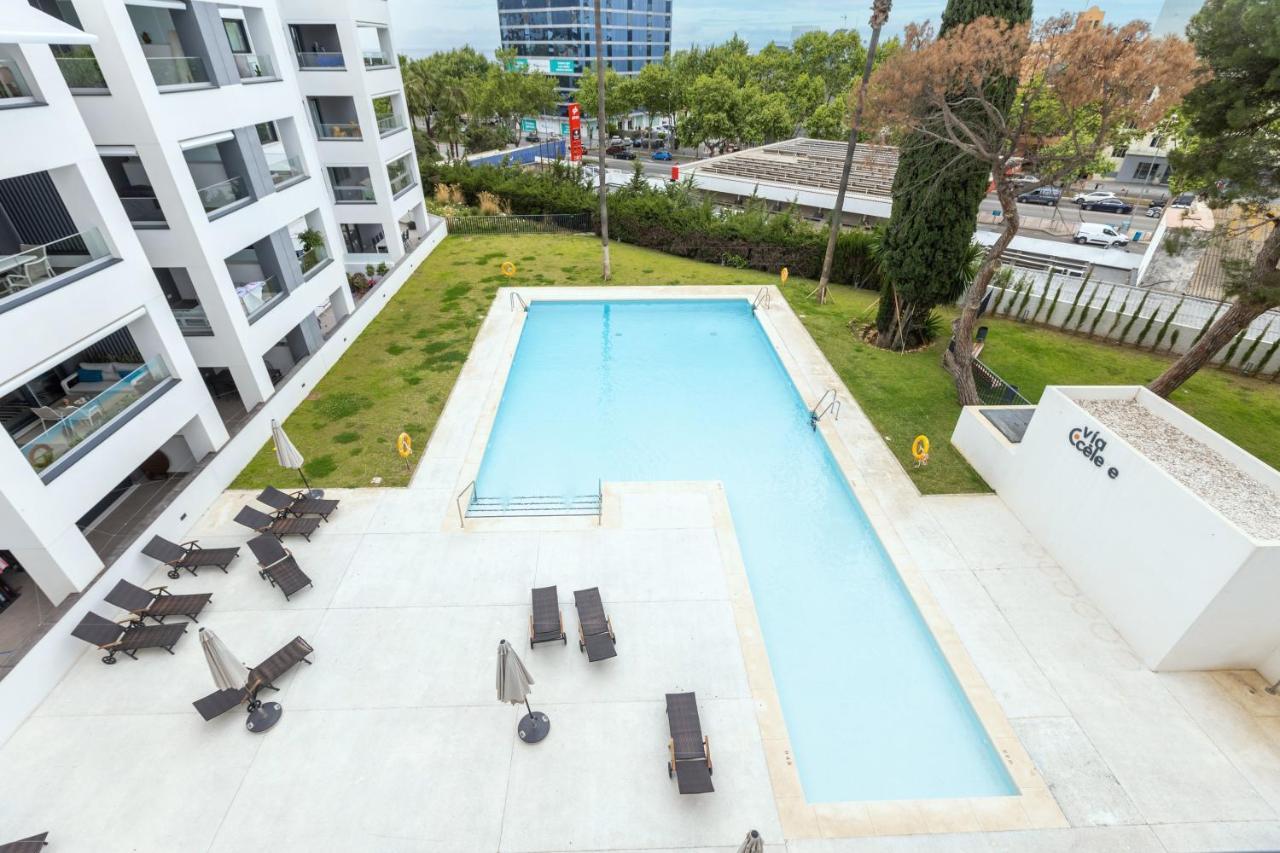 Marbella Luxury Brand New 2-Bedroom Apartment, 3 Min Walk To The Beach! Bagian luar foto